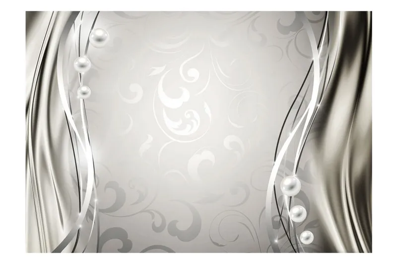 Fototapet Subtlety Of Pearls 350x245 - Artgeist sp. z o. o. - Innredning - Veggdekorasjon - Tapeter - Fototapeter