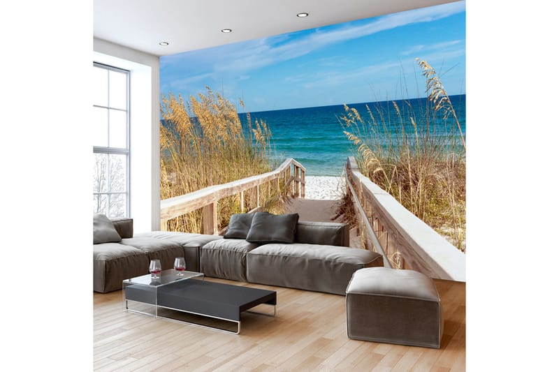 Fototapet Summer At The Seaside 300x210 - Artgeist sp. z o. o. - Innredning - Veggdekorasjon - Tapeter - Fototapeter
