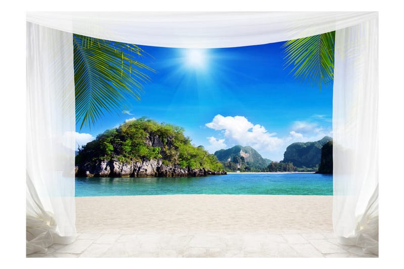 Fototapet Summer Breeze 150x105 - Artgeist sp. z o. o. - Innredning - Veggdekorasjon - Tapeter - Fototapeter