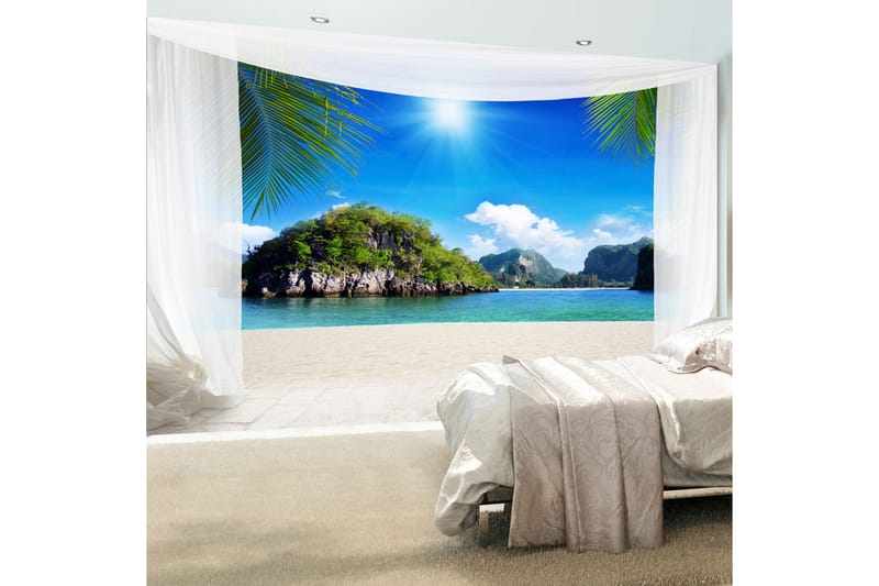Fototapet Summer Breeze 400x280 - Artgeist sp. z o. o. - Innredning - Veggdekorasjon - Tapeter - Fototapeter