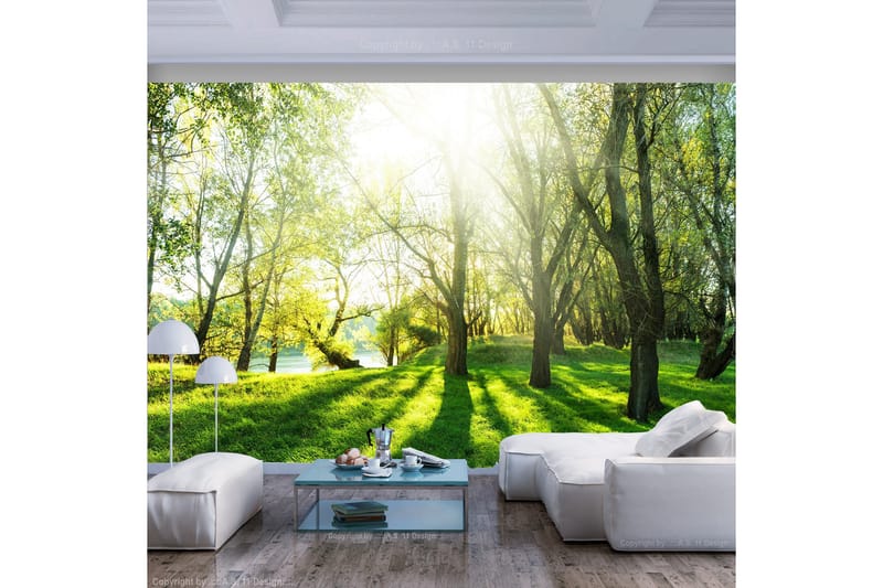 Fototapet Sunny May Day 300x210 - Finnes i flere størrelser - Innredning - Veggdekorasjon - Tapeter - Fototapeter