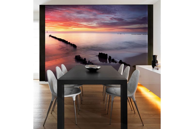 Fototapet Sunrise Over the Baltic Sea 250x193 - Artgeist sp. z o. o. - Innredning - Veggdekorasjon - Tapeter - Fototapeter