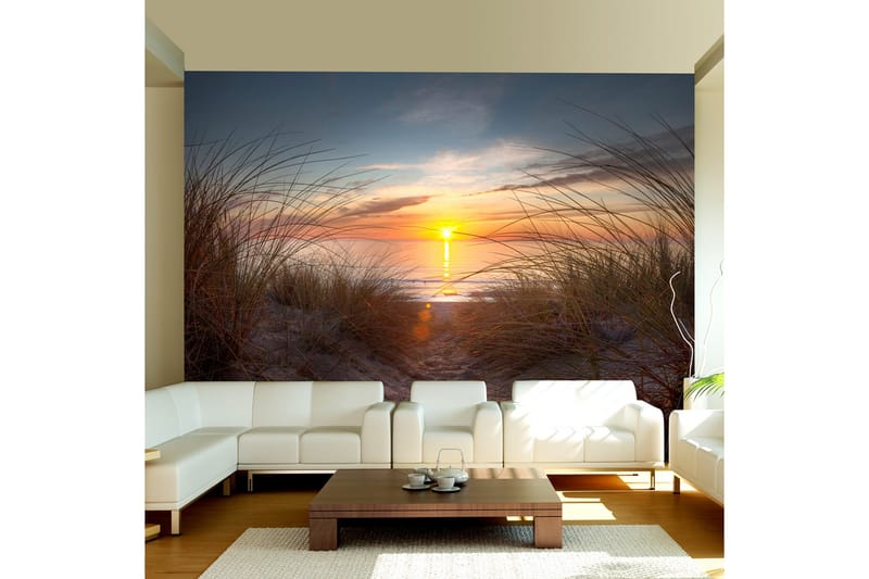 Fototapet Sunset Over the Atlantic 200x154, Artgeist sp. z o. o.