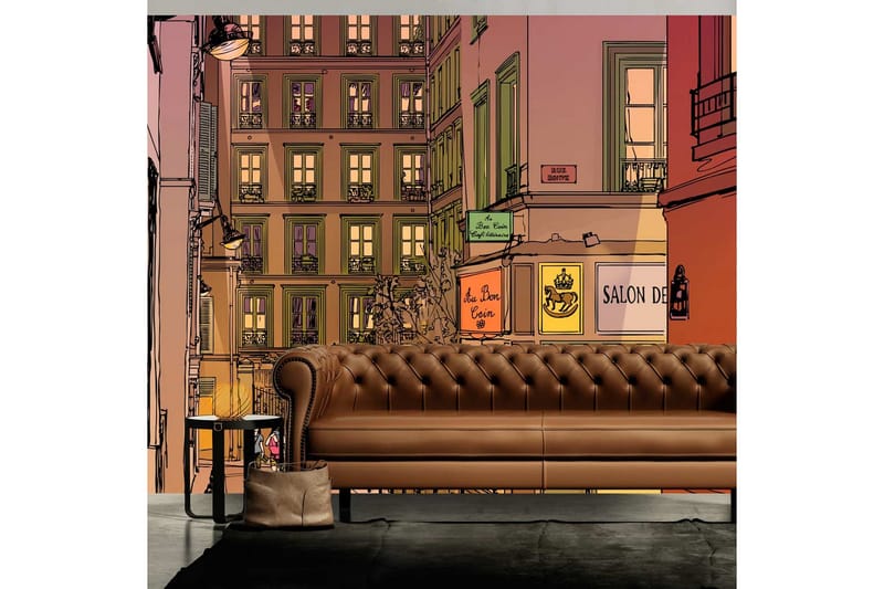 Fototapet Supper Paris 200x154 - Artgeist sp. z o. o. - Innredning - Veggdekorasjon - Tapeter - Fototapeter