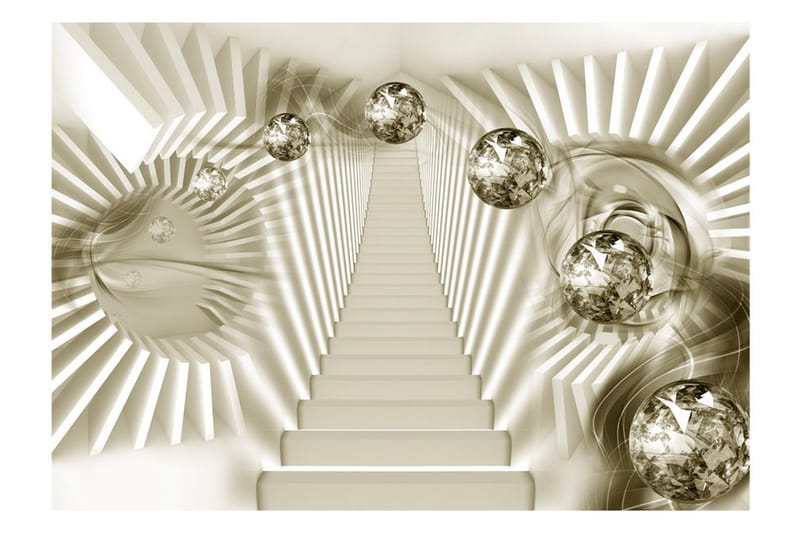Fototapet Take The Stairs To Spacetime 350x245 - Artgeist sp. z o. o. - Innredning - Veggdekorasjon - Tapeter - Fototapeter