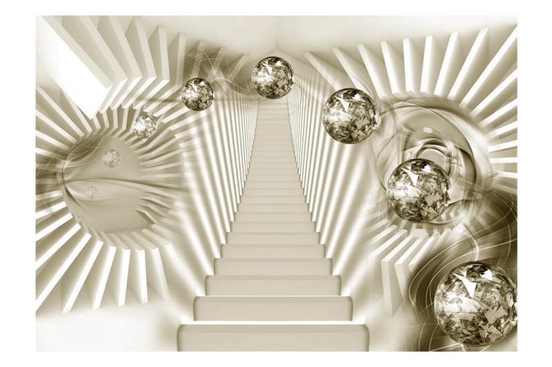 Fototapet Take The Stairs To Spacetime 350x245 - Artgeist sp. z o. o. - Innredning - Veggdekorasjon - Tapeter - Fototapeter