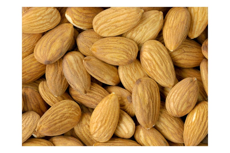 Fototapet Tasty Almonds 350x270 - Artgeist sp. z o. o. - Innredning - Veggdekorasjon - Tapeter - Fototapeter