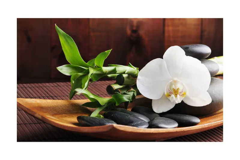 Fototapet Temple Zen 450x270 - Artgeist sp. z o. o. - Innredning - Veggdekorasjon - Tapeter - Fototapeter