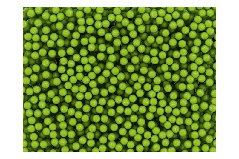Fototapet Tennis balls Background 250x193 - Artgeist sp. z o. o. - Innredning - Veggdekorasjon - Tapeter - Fototapeter