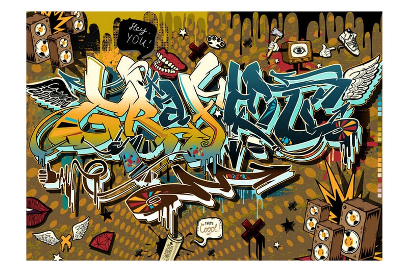 Fototapet That's Cool 200x140 - Innredning - Veggdekorasjon - Tapeter - Fototapeter