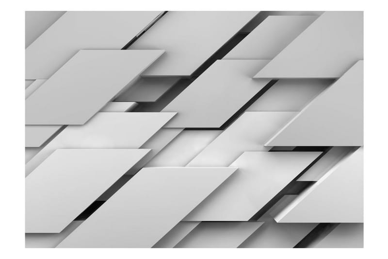 Fototapet The Edge Of Gray 300x210 - Artgeist sp. z o. o. - Innredning - Veggdekorasjon - Tapeter - Fototapeter