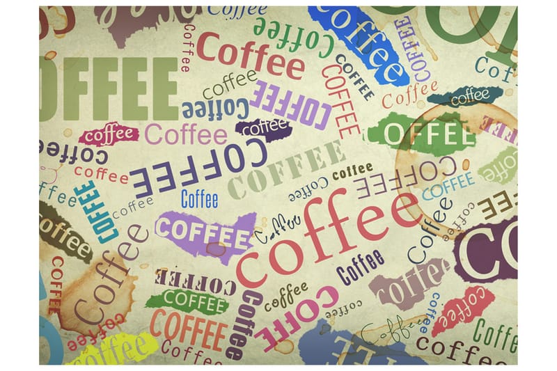 Fototapet The Fragrance Of Coffee 400x309 - Artgeist sp. z o. o. - Innredning - Veggdekorasjon - Tapeter - Fototapeter
