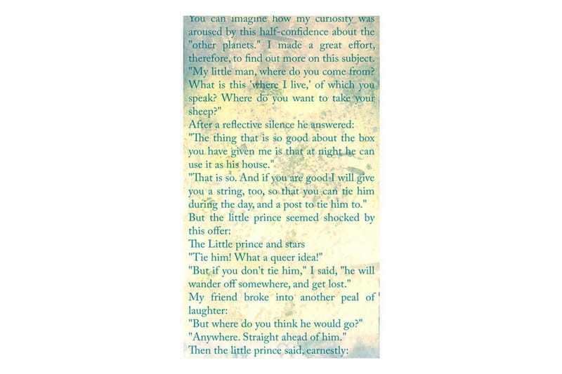 Fototapet The Little Prince Tales Of Life 50x1000 - Artgeist sp. z o. o. - Innredning - Veggdekorasjon - Tapeter - Fototapeter