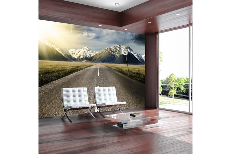 Fototapet The Long Road 300x210 - Artgeist sp. z o. o. - Innredning - Veggdekorasjon - Tapeter - Fototapeter