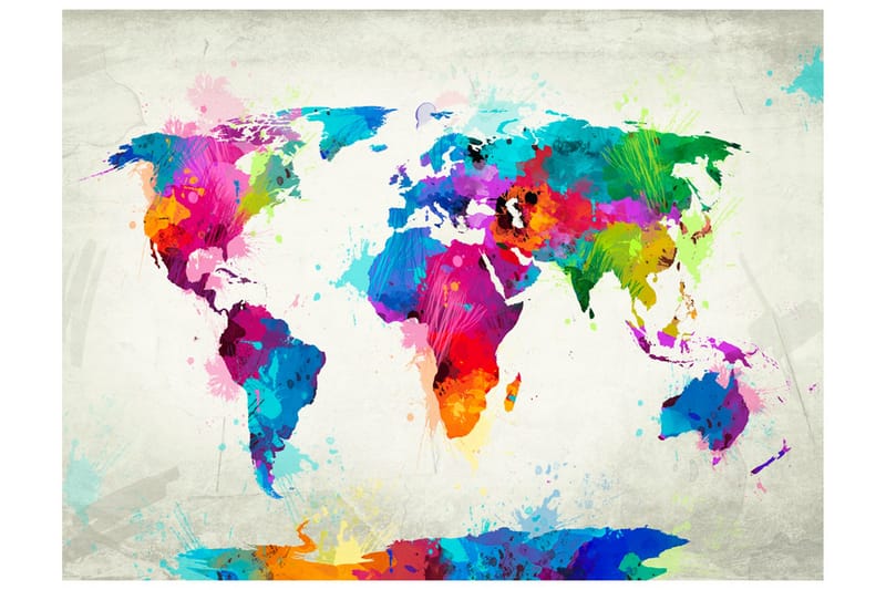 Fototapet The Map Of Happiness 250x193, Artgeist sp. z o. o.