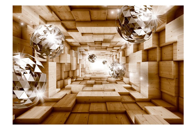 Fototapet The Road To The Light 100x70 - Artgeist sp. z o. o. - Innredning - Veggdekorasjon - Tapeter - Fototapeter