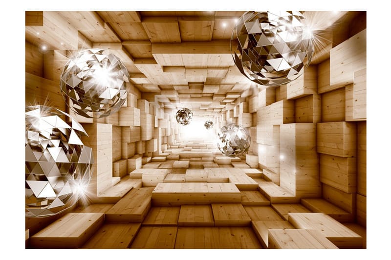 Fototapet The Road To The Light 400x280 - Artgeist sp. z o. o. - Innredning - Veggdekorasjon - Tapeter - Fototapeter