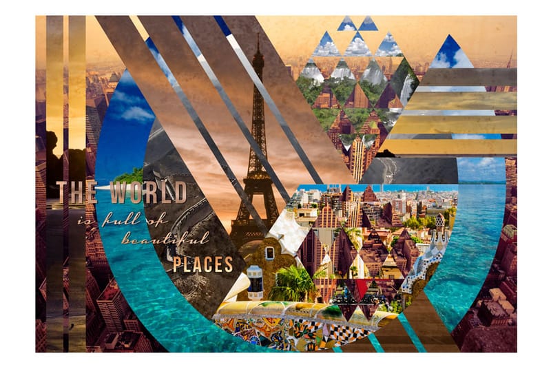 Fototapet The World 300x210 - Artgeist sp. z o. o. - Innredning - Veggdekorasjon - Tapeter - Fototapeter