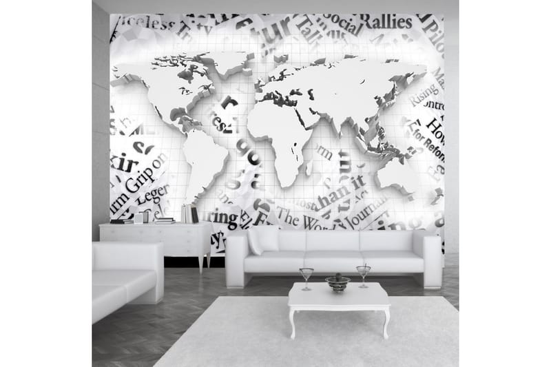 Fototapet The World Of Newspapers 350x245 - Artgeist sp. z o. o. - Innredning - Veggdekorasjon - Tapeter - Fototapeter