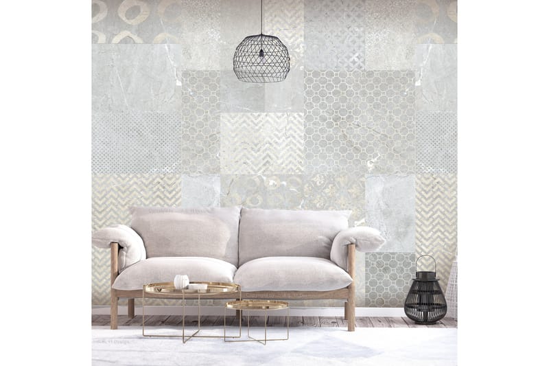 Fototapet Tiles 100x70 - Innredning - Veggdekorasjon - Tapeter - Fototapeter