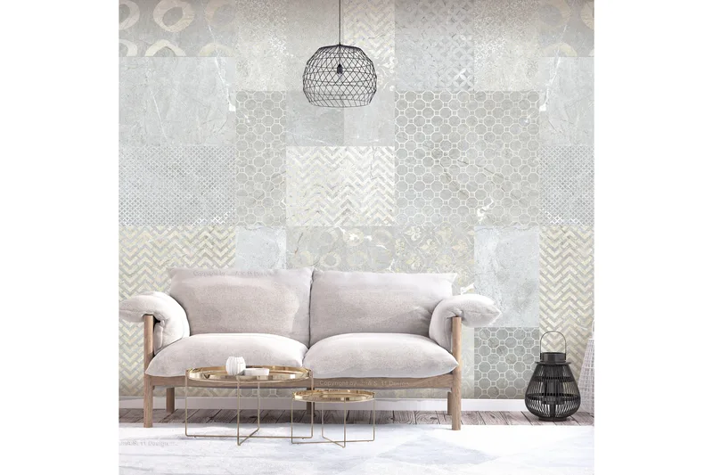 Fototapet Tiles 150x105 - Finnes i flere størrelser - Innredning - Veggdekorasjon - Tapeter - Fototapeter