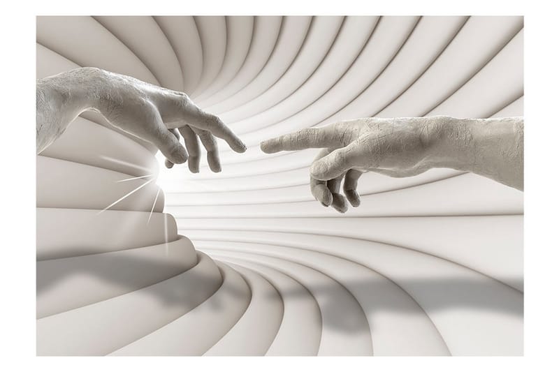 Fototapet Touch 150x105 - Finnes i flere størrelser - Innredning - Veggdekorasjon - Tapeter - Fototapeter