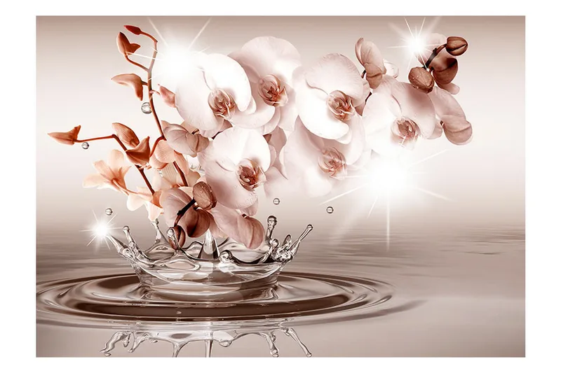 Fototapet Touch Of Tenderness 150x105 - Artgeist sp. z o. o. - Innredning - Veggdekorasjon - Tapeter - Fototapeter