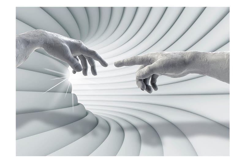 Fototapet Touch Of The Light 100x70 - Finnes i flere størrelser - Innredning - Veggdekorasjon - Tapeter - Fototapeter