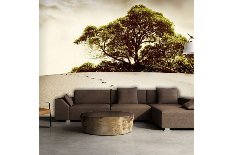 Fototapet Tre I Ørkenen 400x309 - Artgeist sp. z o. o. - Innredning - Veggdekorasjon - Tapeter - Fototapeter