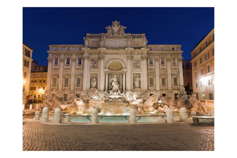 Fototapet Trevi Fountain Rome 300x231 - Artgeist sp. z o. o. - Innredning - Veggdekorasjon - Tapeter - Fototapeter