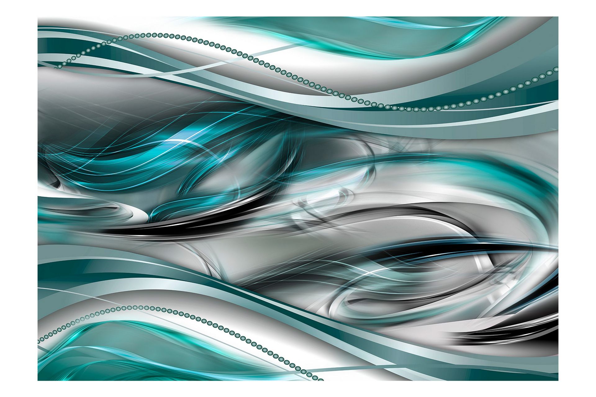 Fototapet Tunnels Green 350x245 - Artgeist sp. z o. o. - Innredning - Veggdekorasjon - Tapeter - Fototapeter