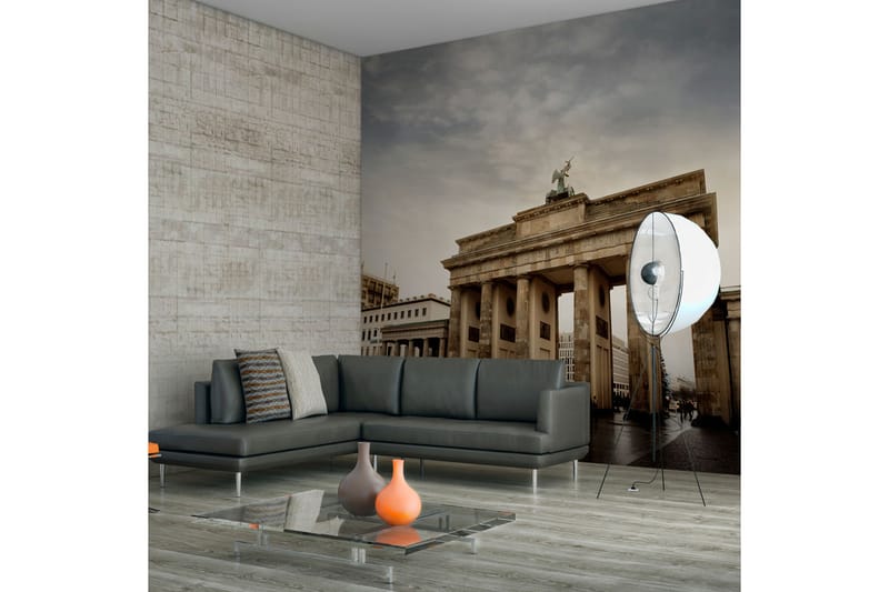 Fototapet Turister Nær Brandenburger Tor 350x270 - Artgeist sp. z o. o. - Innredning - Veggdekorasjon - Tapeter - Fototapeter