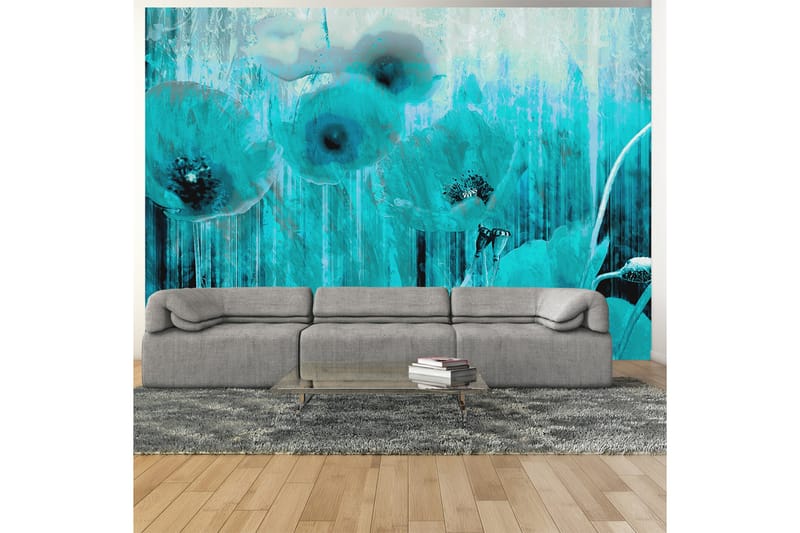 Fototapet Turquoise Madness 400x280 - Artgeist sp. z o. o. - Innredning - Veggdekorasjon - Tapeter - Fototapeter