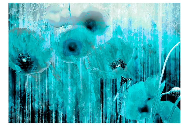 Fototapet Turquoise Madness 400x280 - Artgeist sp. z o. o. - Innredning - Veggdekorasjon - Tapeter - Fototapeter