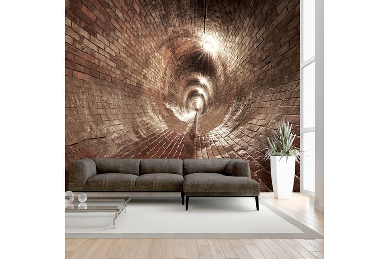 Fototapet Underground Corridor 150x105 - Artgeist sp. z o. o. - Fototapeter