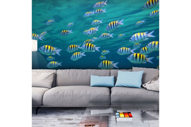 Fototapet Undervannslandskap Karibien 300x231 - Artgeist sp. z o. o. - Innredning - Veggdekorasjon - Tapeter - Fototapeter