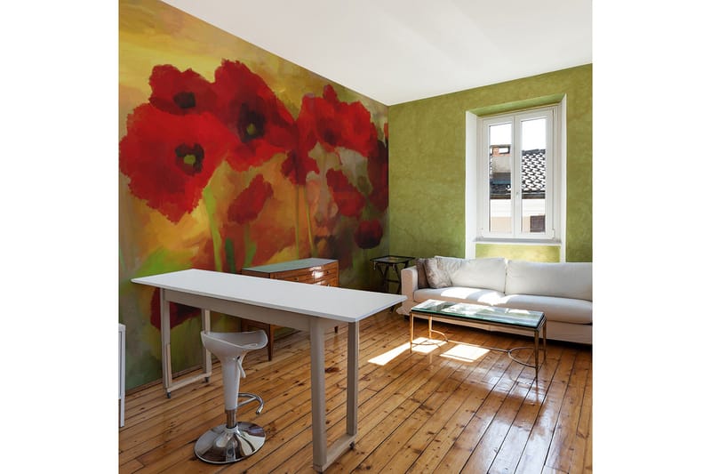 Fototapet Vallmue Varm Tone 400x309, Artgeist sp. z o. o.