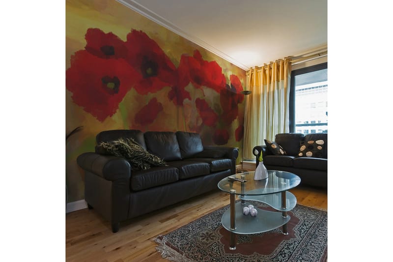 Fototapet Vallmue Varm Tone 450x270, Artgeist sp. z o. o.