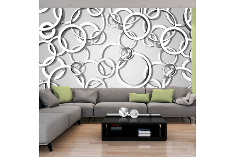 Fototapet Vicious Circles 250x175 - Artgeist sp. z o. o. - Innredning - Veggdekorasjon - Tapeter - Fototapeter