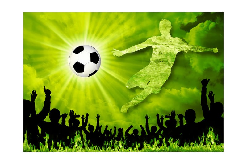 Fototapet Victory! 200x140 - Artgeist sp. z o. o. - Innredning - Veggdekorasjon - Tapeter - Fototapeter