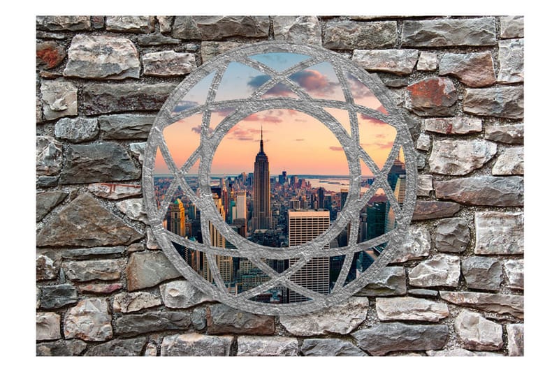 Fototapet View Of Skyscrapers 250x175 - Artgeist sp. z o. o. - Innredning - Veggdekorasjon - Tapeter - Fototapeter