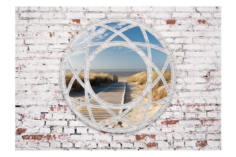 Fototapet View Of The Beach 200x140 - Artgeist sp. z o. o. - Innredning - Veggdekorasjon - Tapeter - Fototapeter