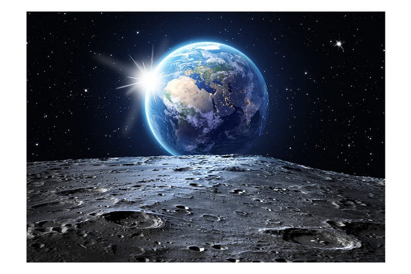 Fototapet View Of The Blue Planet 300x210 - Artgeist sp. z o. o. - Innredning - Veggdekorasjon - Tapeter - Fototapeter