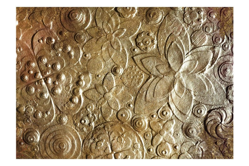 Fototapet Virtuosity Of Gold 400x280 - Artgeist sp. z o. o. - Innredning - Veggdekorasjon - Tapeter - Fototapeter