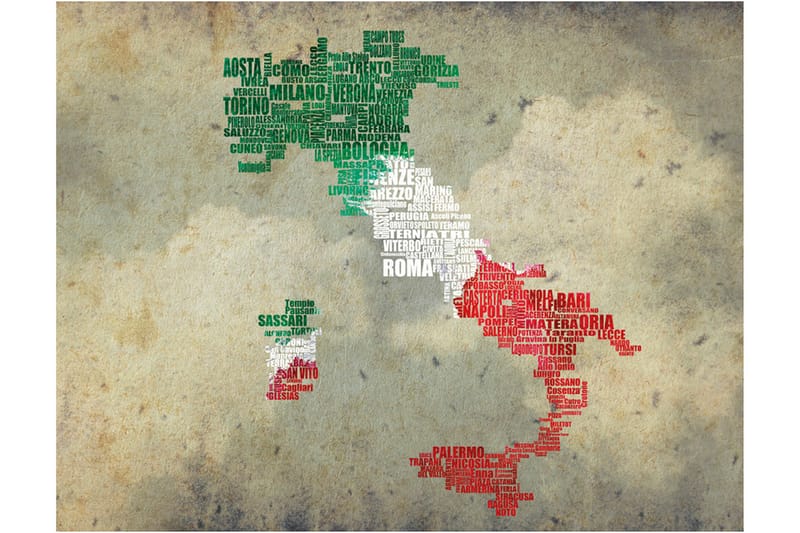 Fototapet Viva Roma! 400x309 - Artgeist sp. z o. o. - Innredning - Veggdekorasjon - Tapeter - Fototapeter