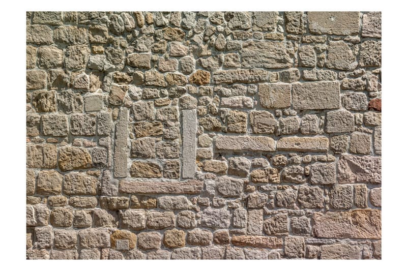 Fototapet Wall From Stones 250x175 - Artgeist sp. z o. o. - Innredning - Veggdekorasjon - Tapeter - Fototapeter