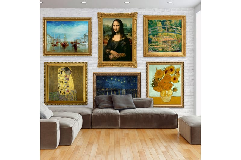 Fototapet Wall Of Treasures 100x70 - Artgeist sp. z o. o. - Innredning - Veggdekorasjon - Tapeter - Fototapeter