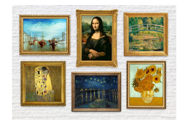 Fototapet Wall Of Treasures 400x280 - Artgeist sp. z o. o. - Innredning - Veggdekorasjon - Tapeter - Fototapeter