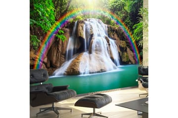 Fototapet Waterfall Of Fulfilled Wishes 150x105 - Artgeist sp. z o. o. - Innredning - Veggdekorasjon - Tapeter - Fototapeter