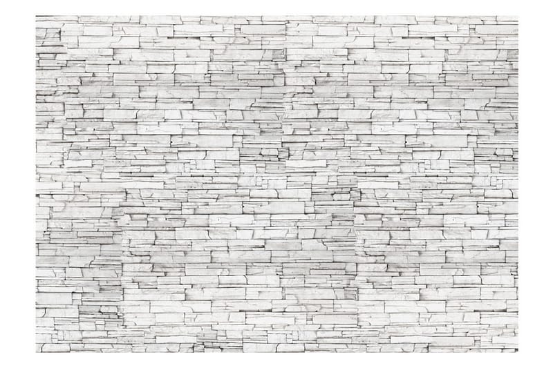 Fototapet White Brick 100x70 - Finnes i flere størrelser - Innredning - Veggdekorasjon - Tapeter - Fototapeter